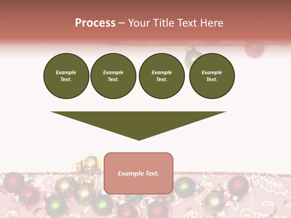 Color Red Background PowerPoint Template