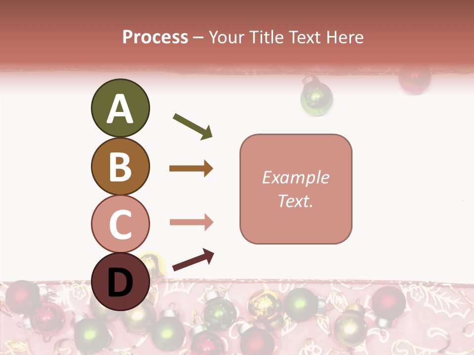 Color Red Background PowerPoint Template