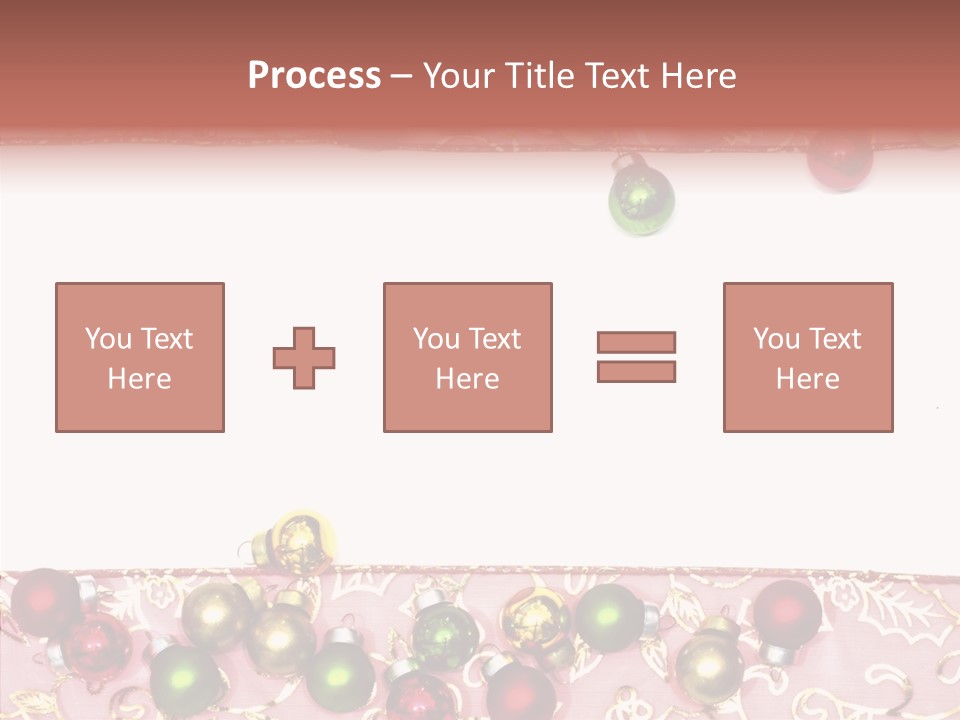 Color Red Background PowerPoint Template