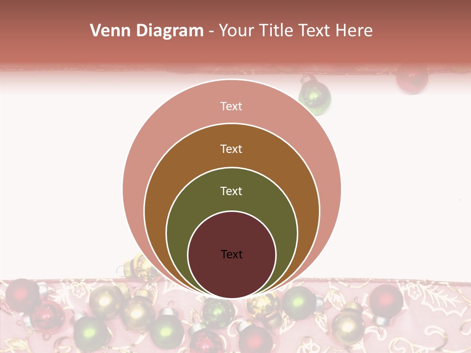 Color Red Background PowerPoint Template