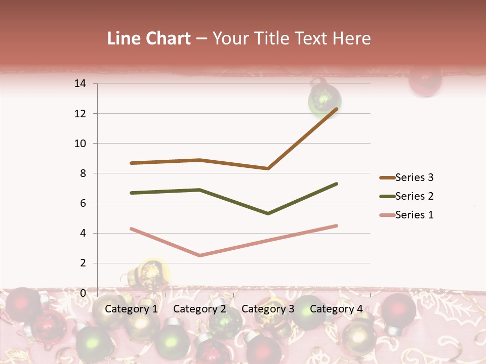 Color Red Background PowerPoint Template