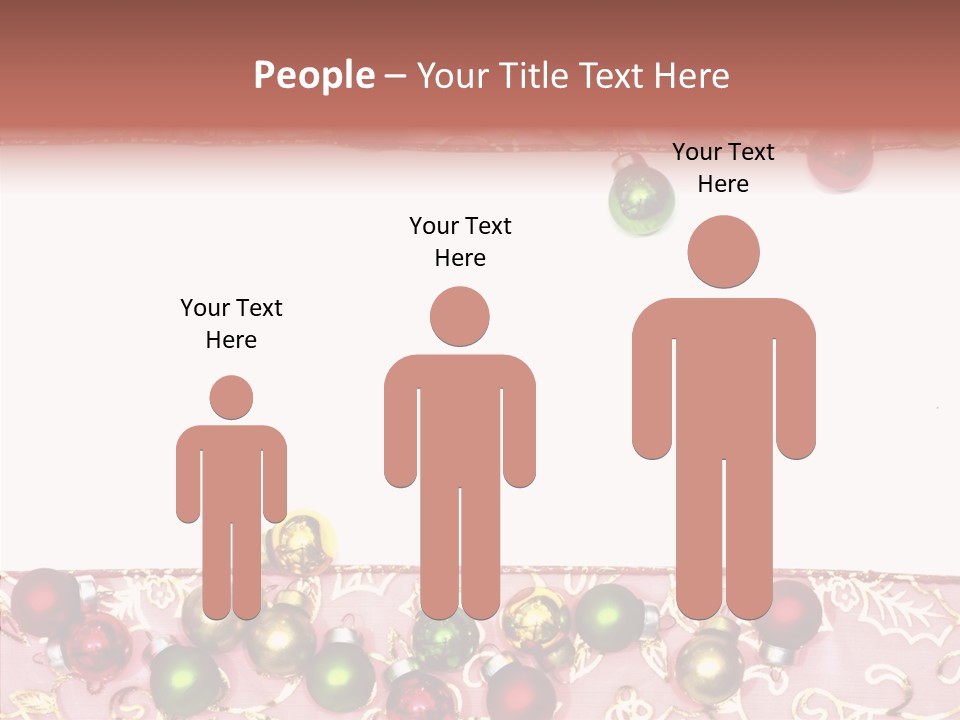 Color Red Background PowerPoint Template