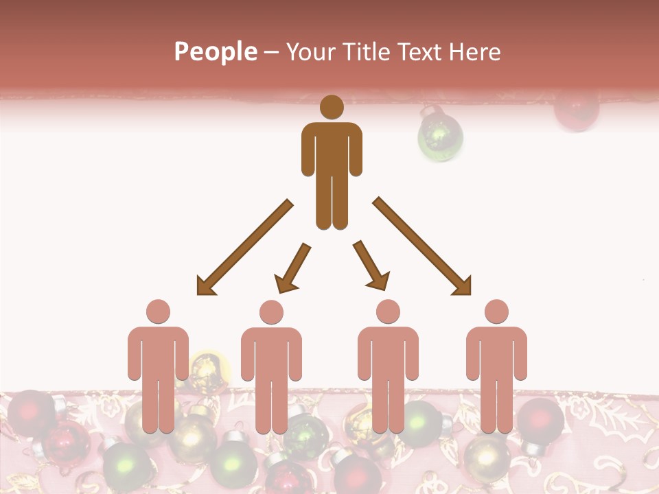 Color Red Background PowerPoint Template