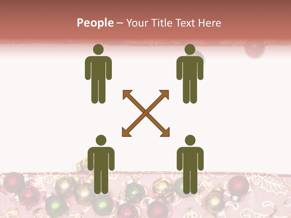 Color Red Background PowerPoint Template