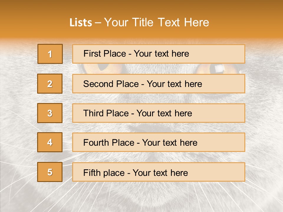 Household Charming Beautiful PowerPoint Template