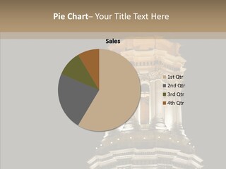 Christmas Monastery Landmark PowerPoint Template