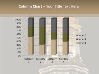 Christmas Monastery Landmark PowerPoint Template