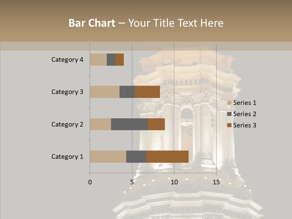 Christmas Monastery Landmark PowerPoint Template