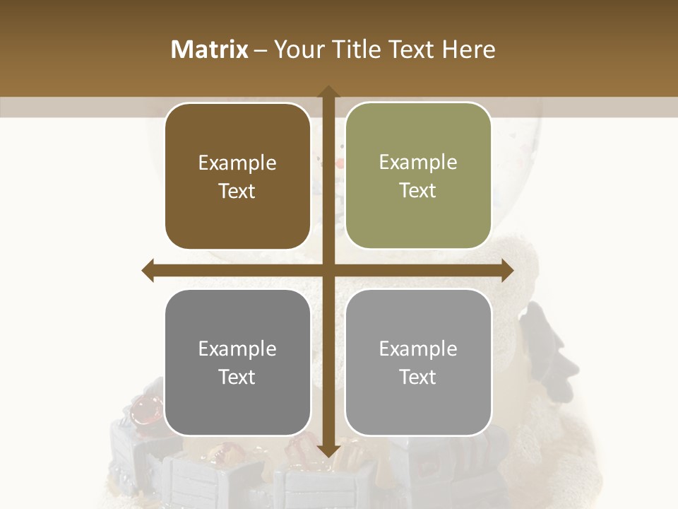 Decorative Christal Globe PowerPoint Template