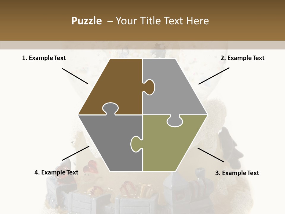 Decorative Christal Globe PowerPoint Template