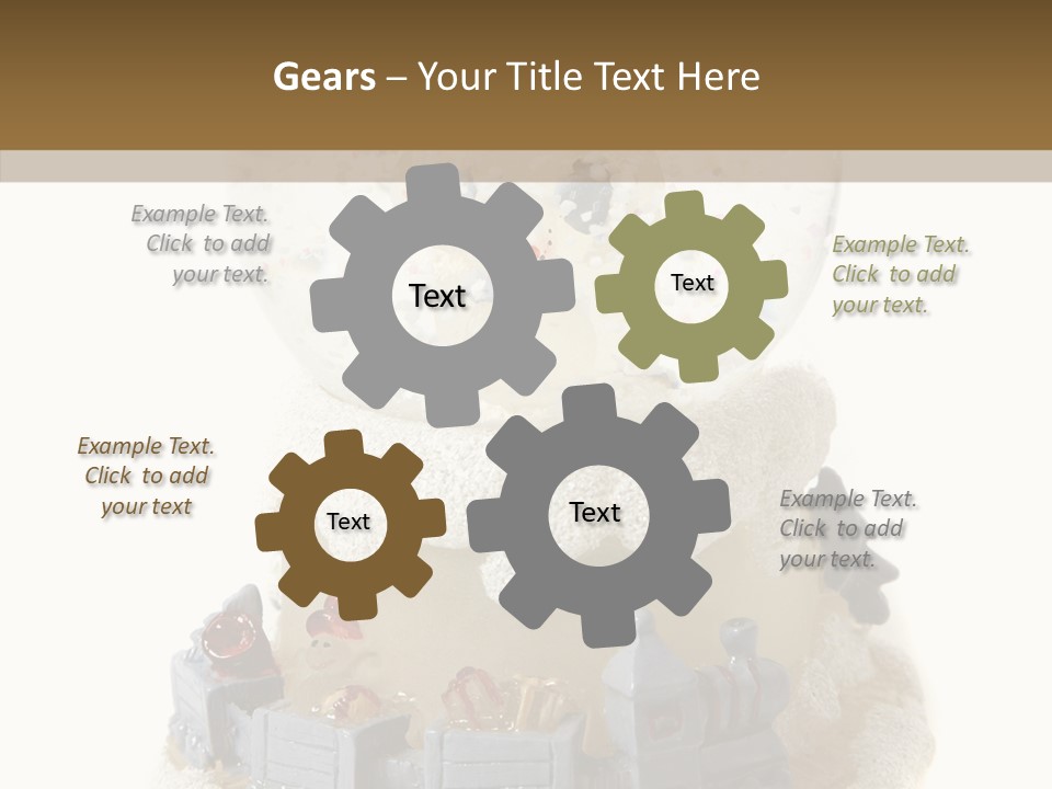 Decorative Christal Globe PowerPoint Template