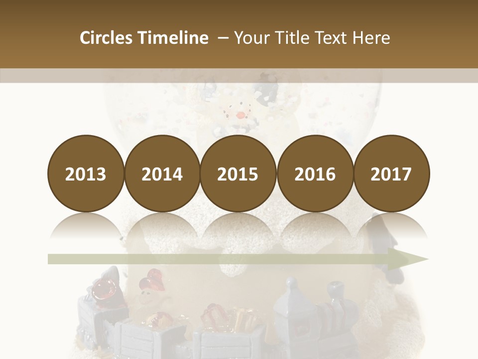 Decorative Christal Globe PowerPoint Template