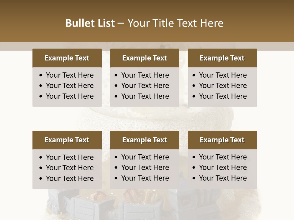 Decorative Christal Globe PowerPoint Template