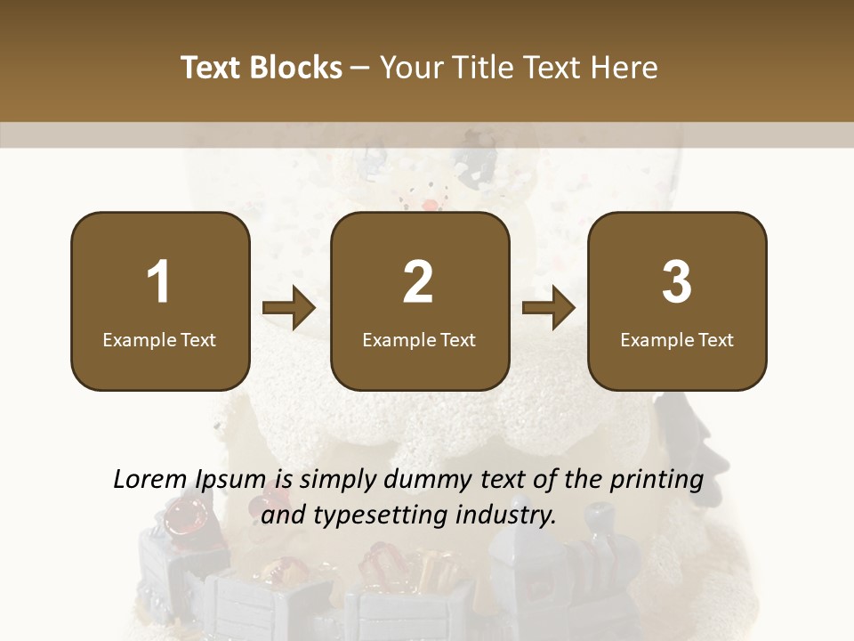 Decorative Christal Globe PowerPoint Template