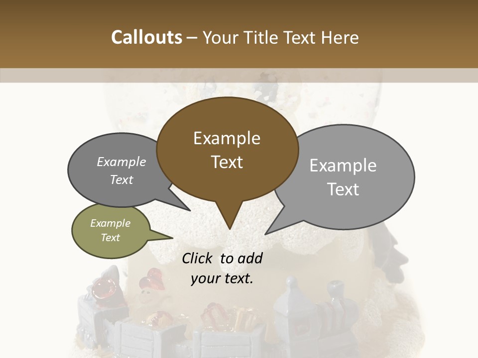 Decorative Christal Globe PowerPoint Template
