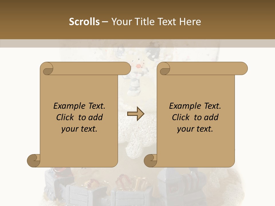 Decorative Christal Globe PowerPoint Template