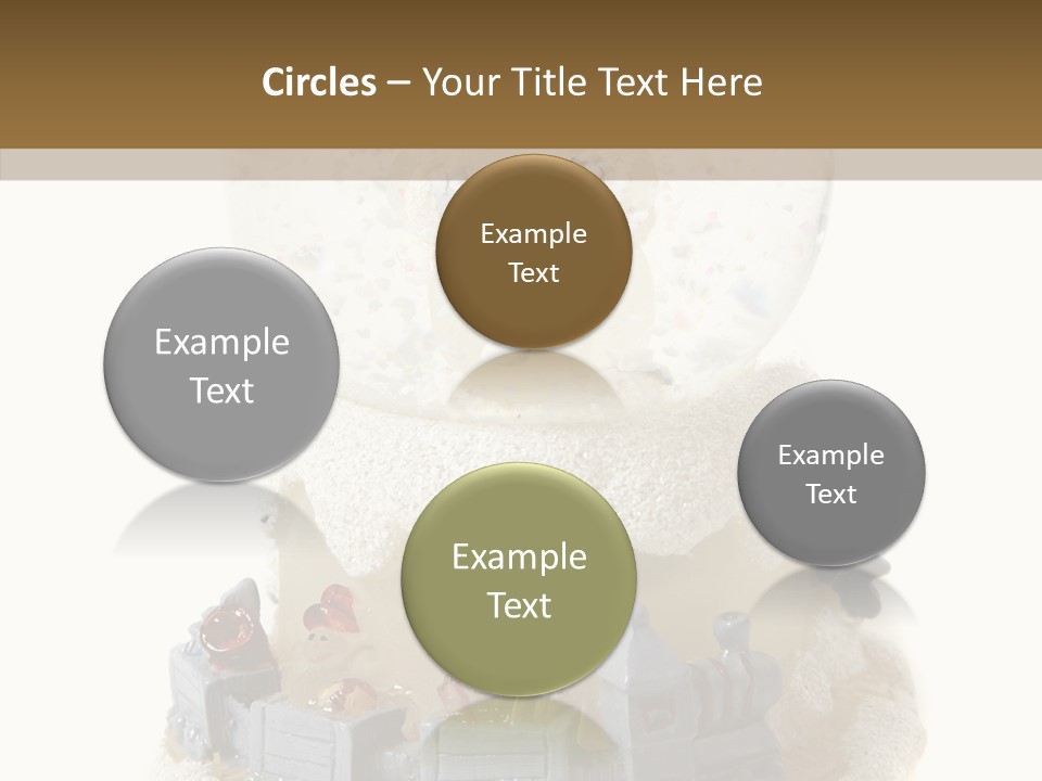 Decorative Christal Globe PowerPoint Template