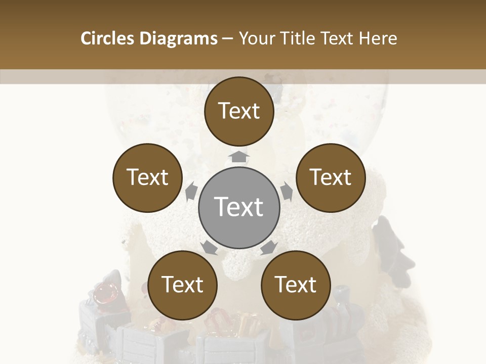 Decorative Christal Globe PowerPoint Template