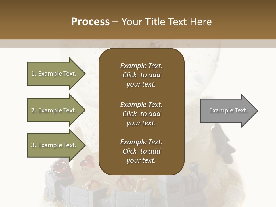 Decorative Christal Globe PowerPoint Template