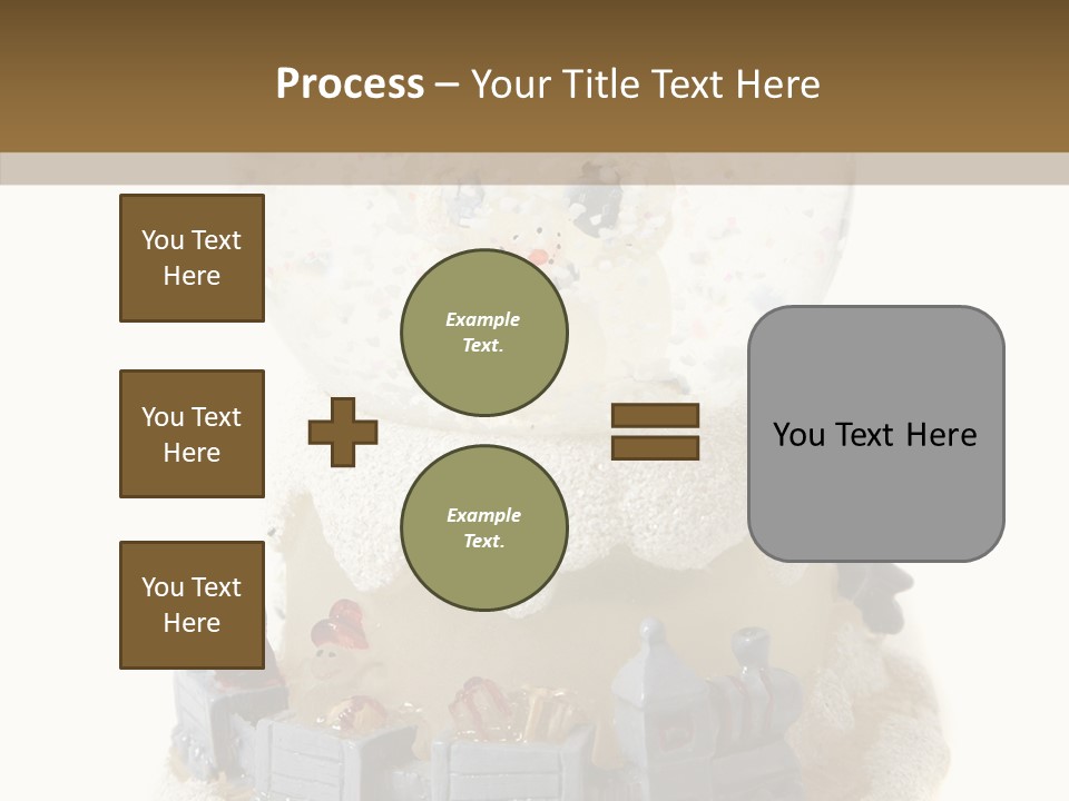 Decorative Christal Globe PowerPoint Template