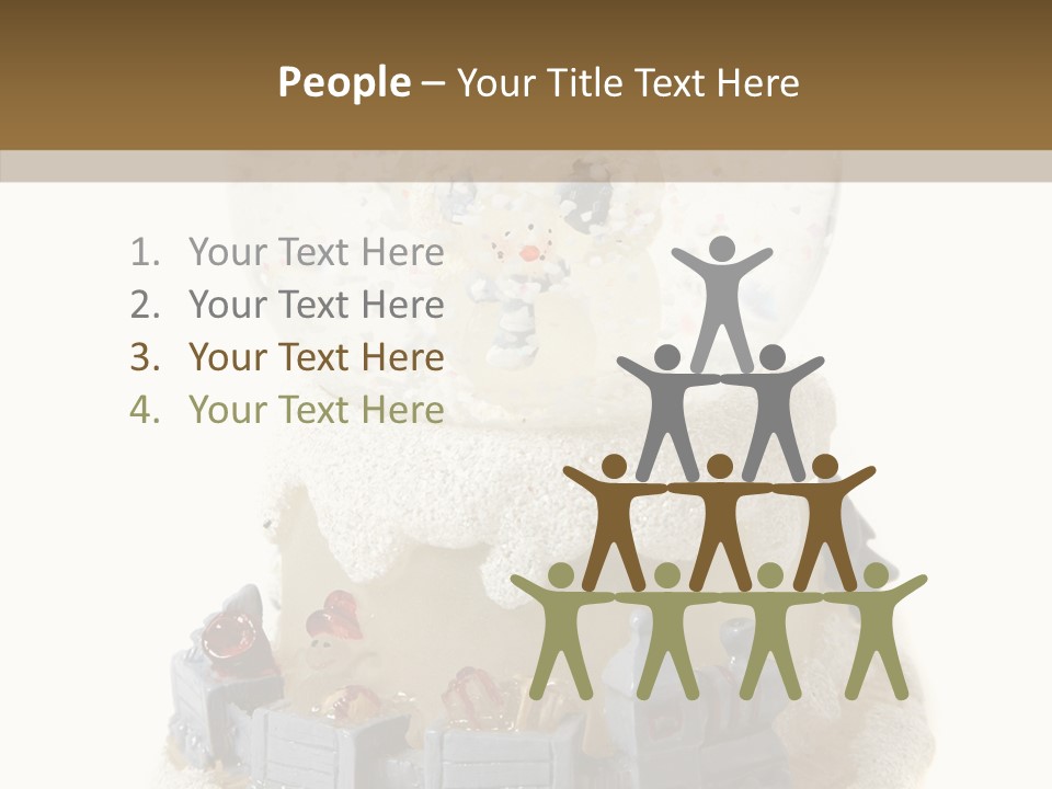 Decorative Christal Globe PowerPoint Template