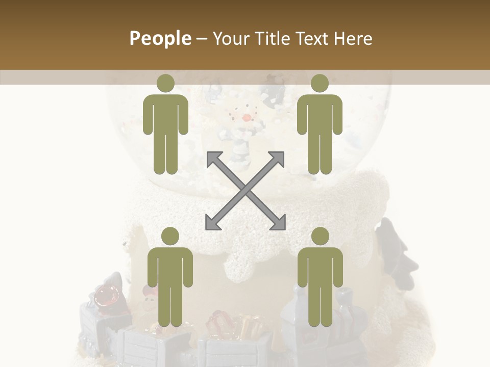 Decorative Christal Globe PowerPoint Template