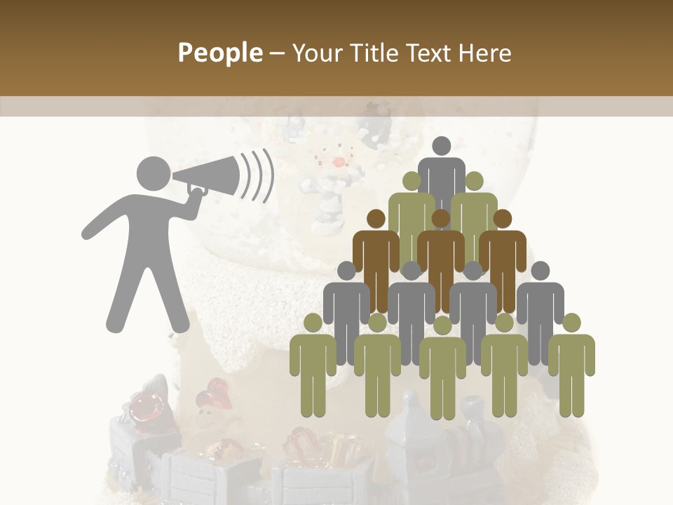 Decorative Christal Globe PowerPoint Template