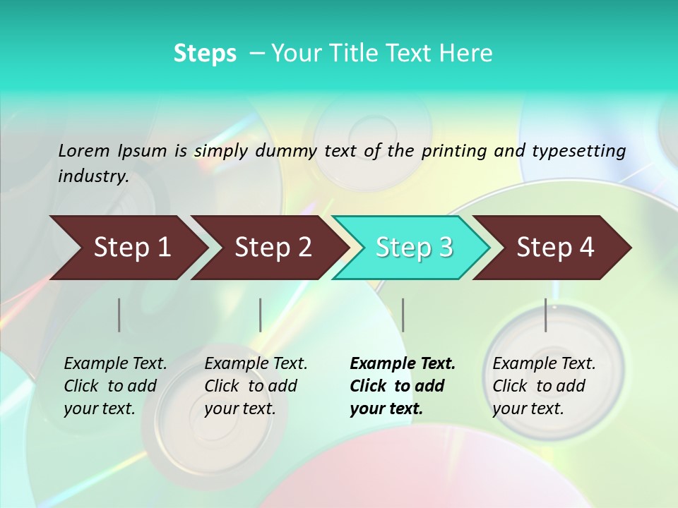 Office Business Shimmer PowerPoint Template