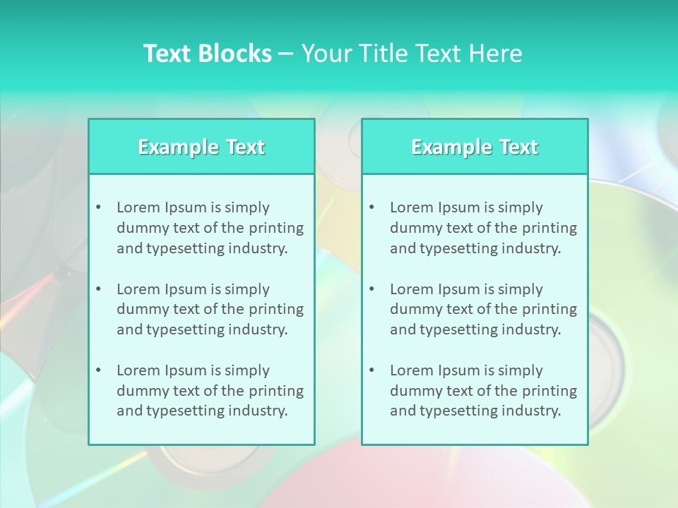 Office Business Shimmer PowerPoint Template