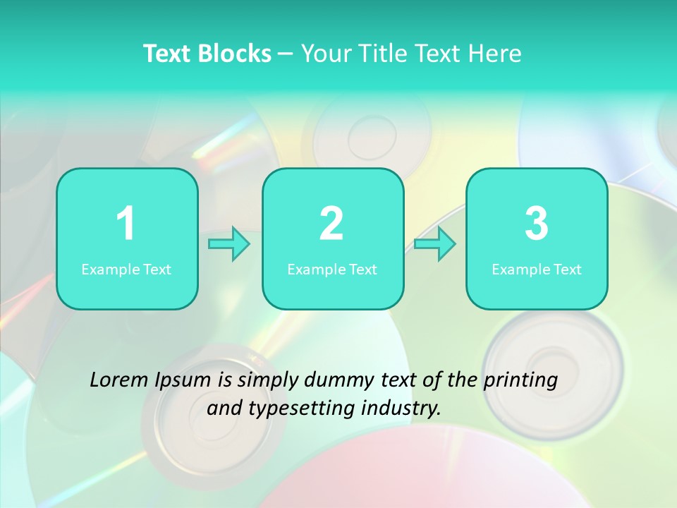 Office Business Shimmer PowerPoint Template