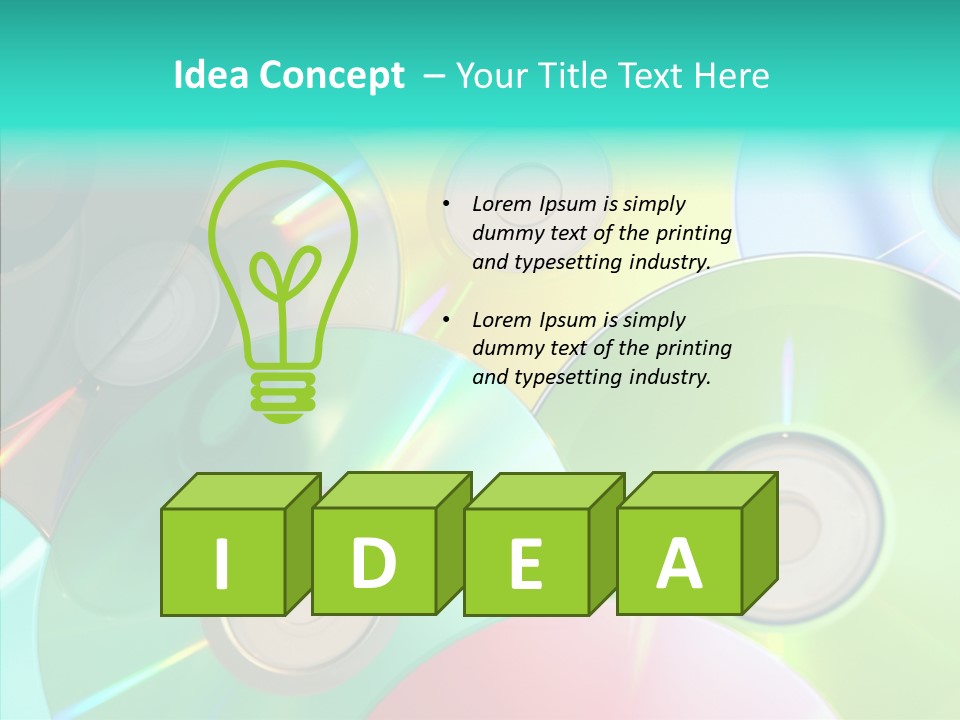 Office Business Shimmer PowerPoint Template