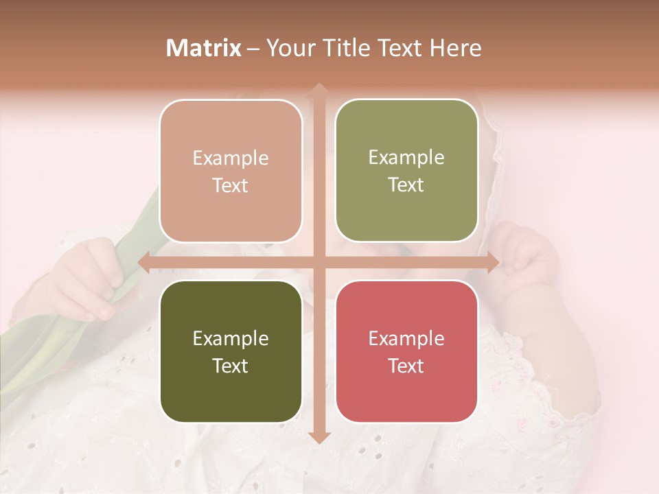 Flower Happy Cheerful PowerPoint Template