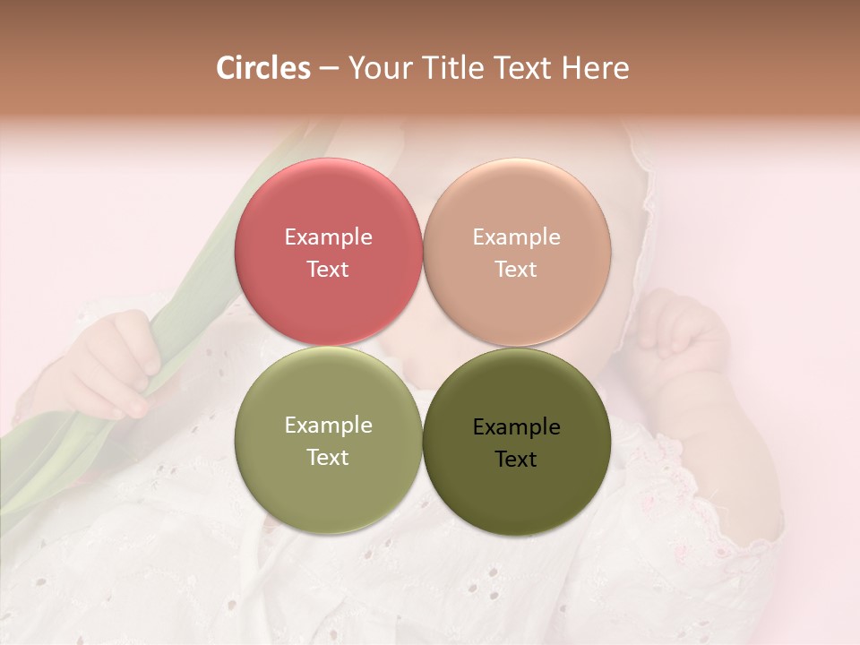 Flower Happy Cheerful PowerPoint Template