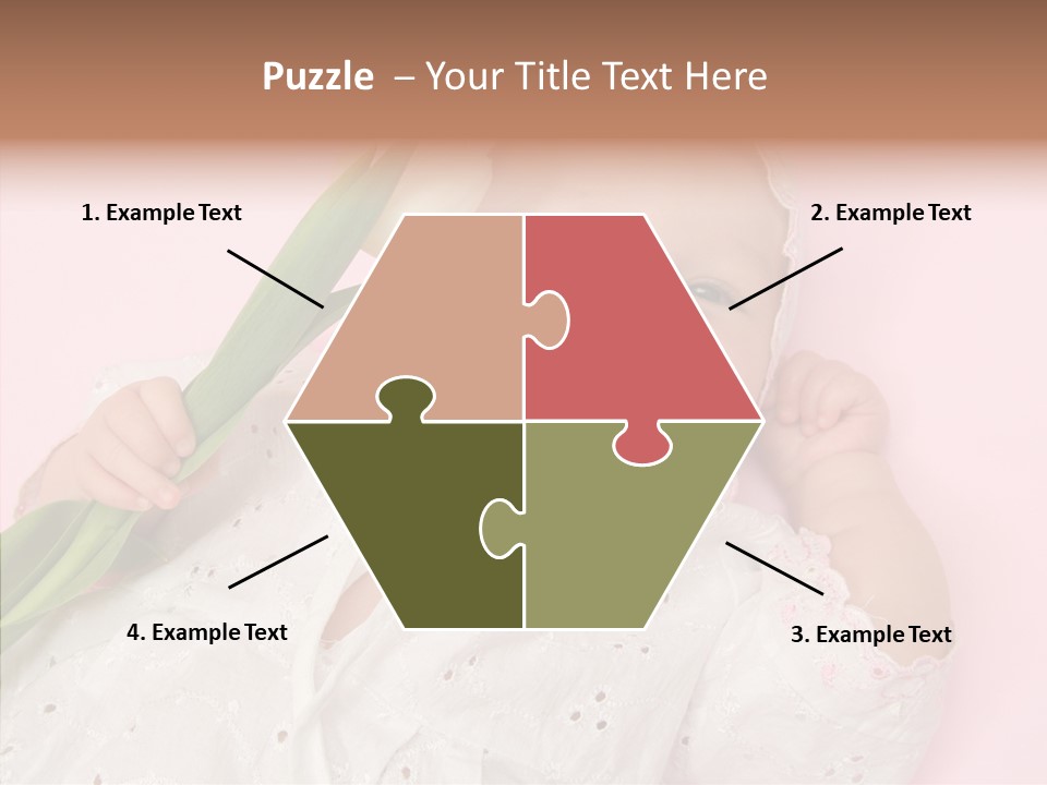 Flower Happy Cheerful PowerPoint Template