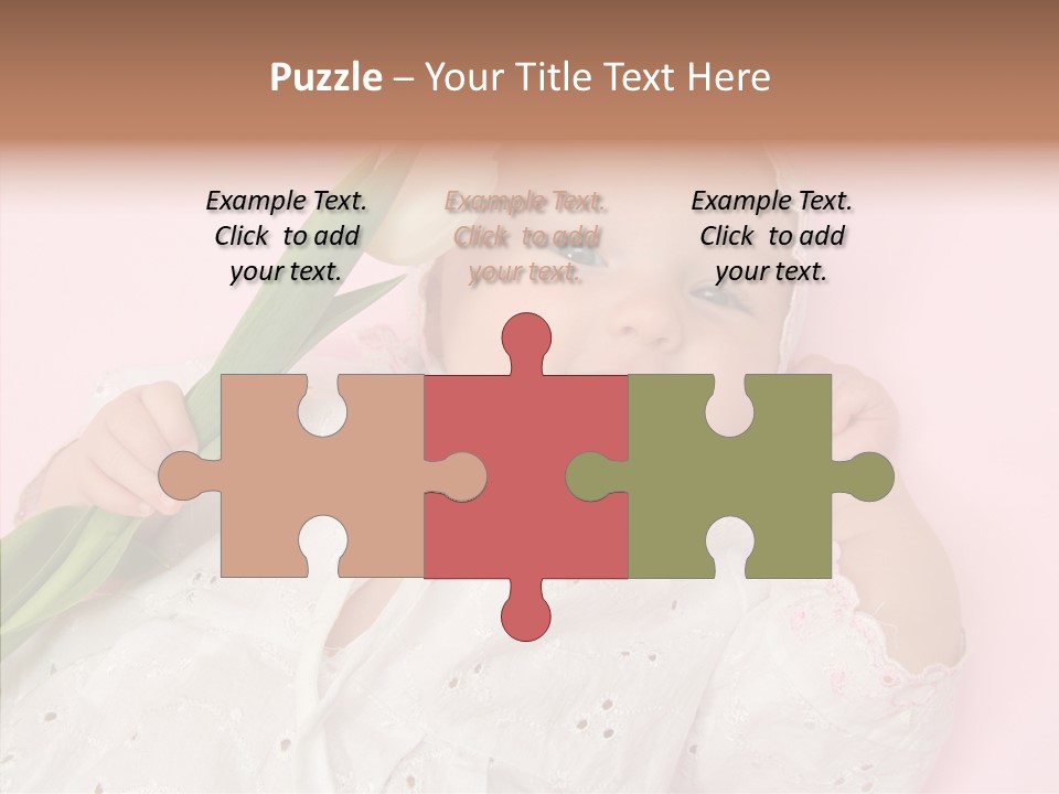 Flower Happy Cheerful PowerPoint Template