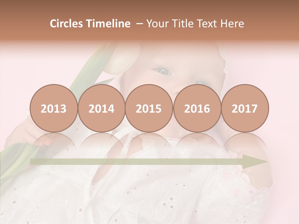 Flower Happy Cheerful PowerPoint Template