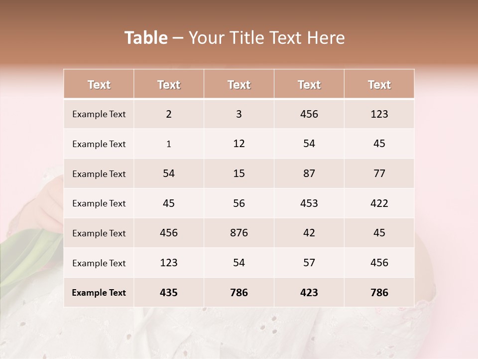 Flower Happy Cheerful PowerPoint Template