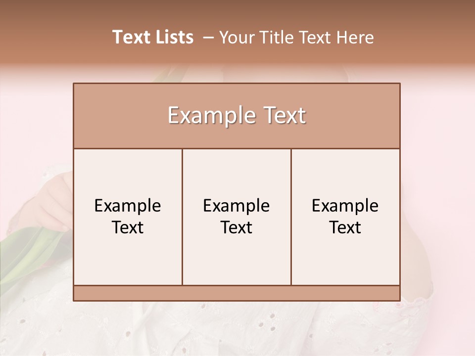 Flower Happy Cheerful PowerPoint Template