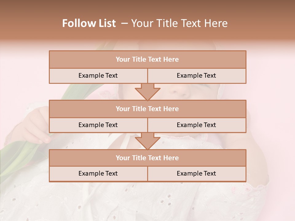 Flower Happy Cheerful PowerPoint Template