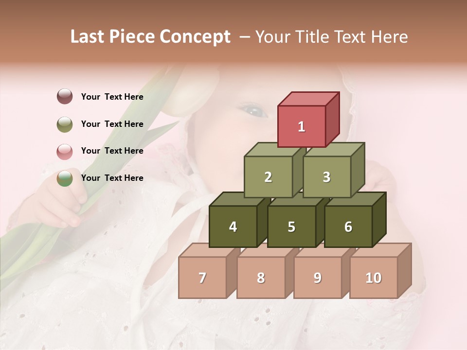 Flower Happy Cheerful PowerPoint Template