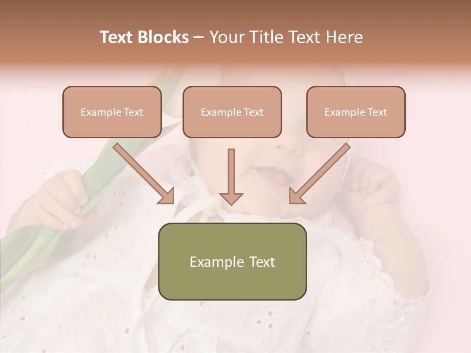 Flower Happy Cheerful PowerPoint Template