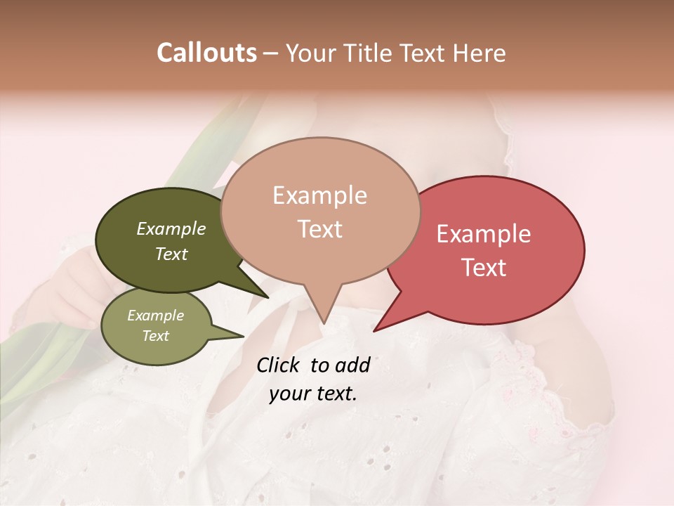 Flower Happy Cheerful PowerPoint Template