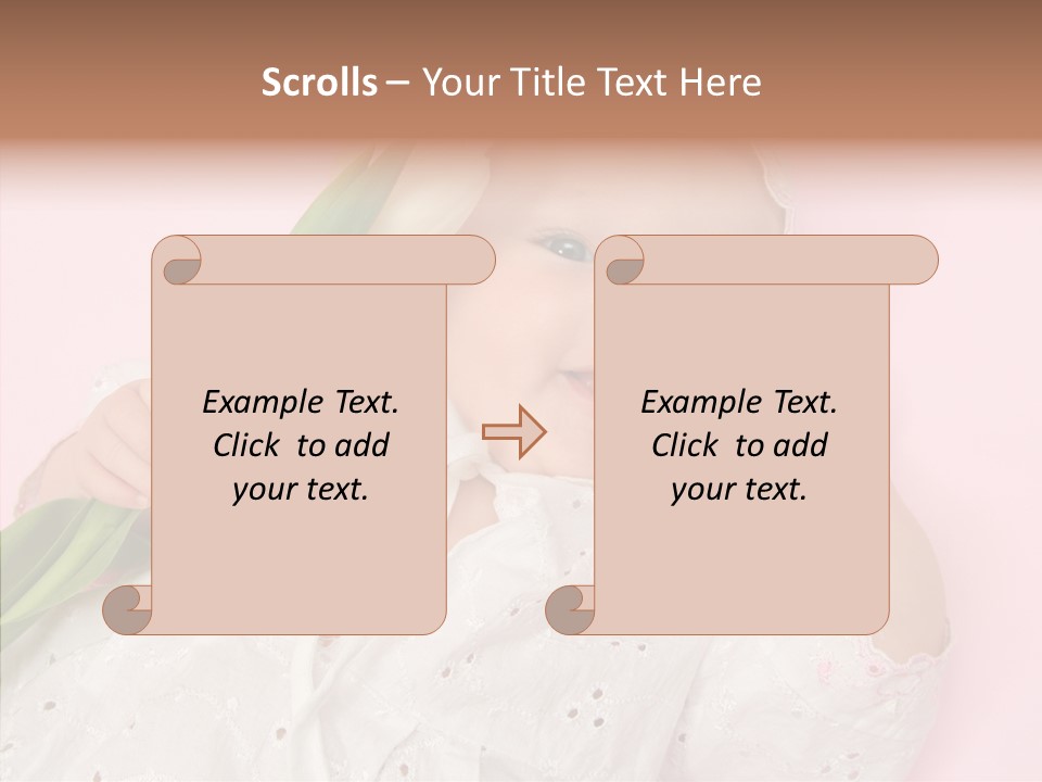 Flower Happy Cheerful PowerPoint Template