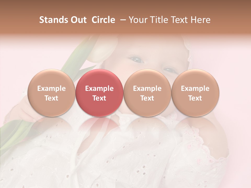 Flower Happy Cheerful PowerPoint Template