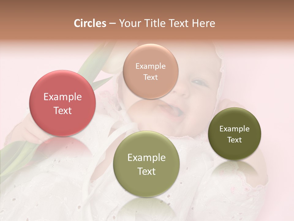 Flower Happy Cheerful PowerPoint Template