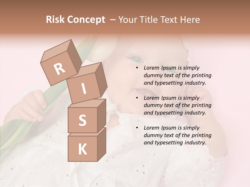 Flower Happy Cheerful PowerPoint Template