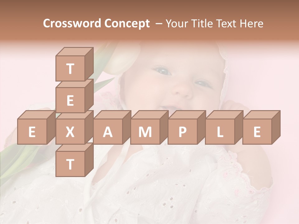 Flower Happy Cheerful PowerPoint Template