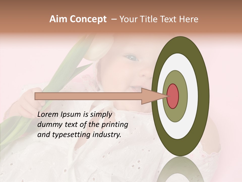 Flower Happy Cheerful PowerPoint Template