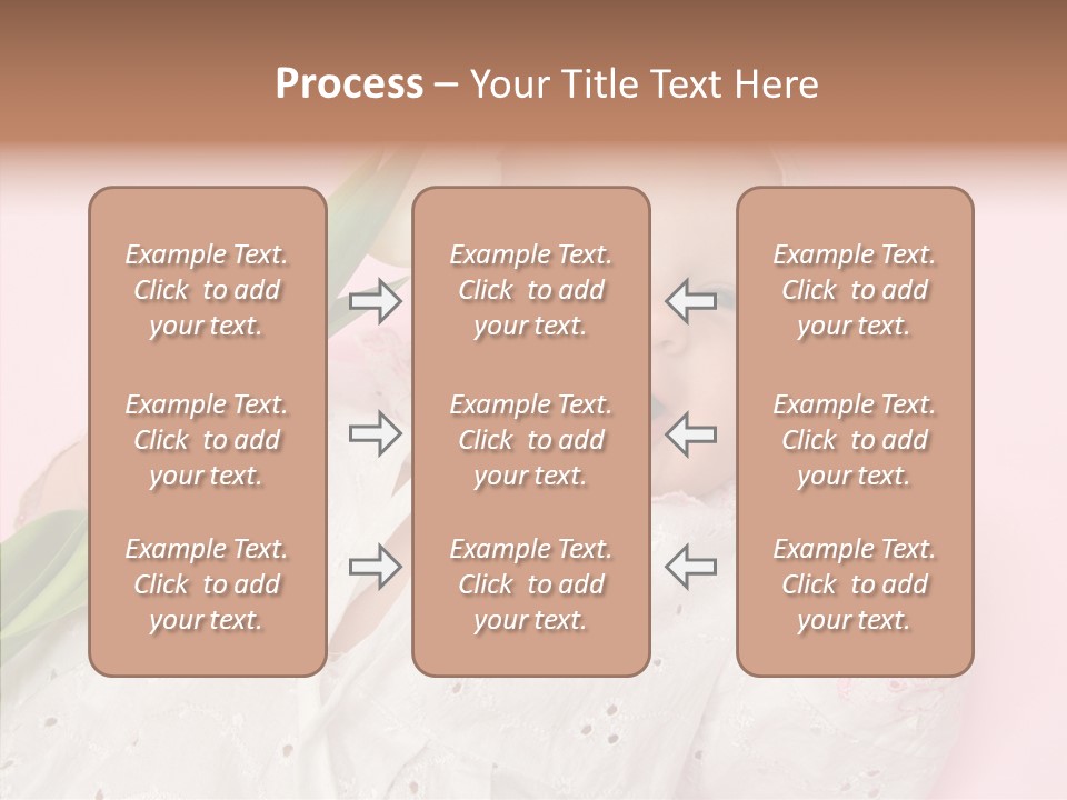 Flower Happy Cheerful PowerPoint Template