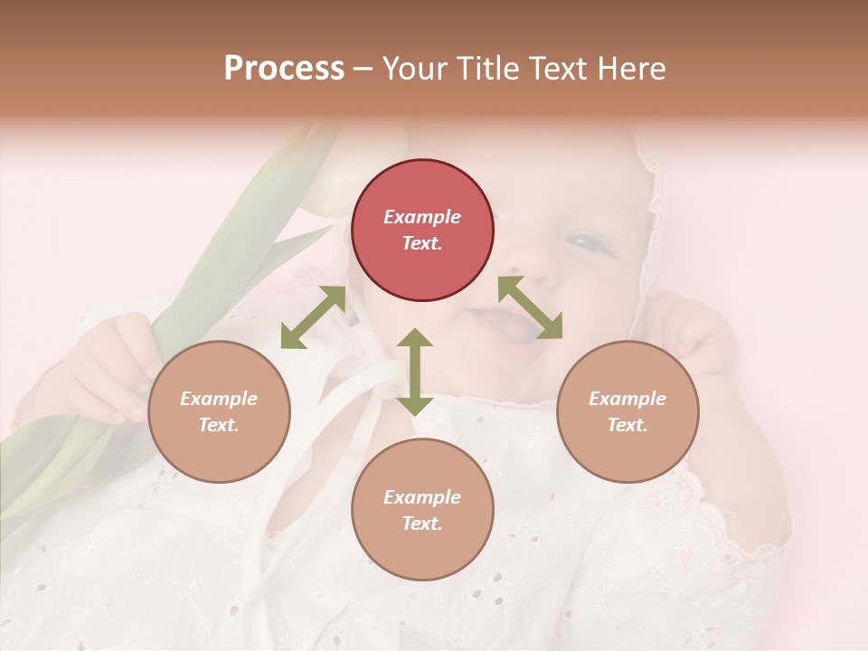 Flower Happy Cheerful PowerPoint Template